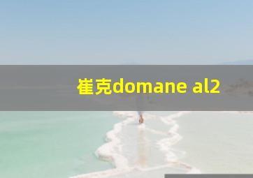 崔克domane al2